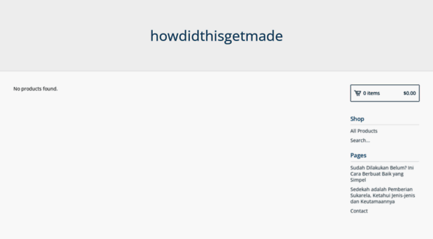 howdidthisgetmade.bigcartel.com