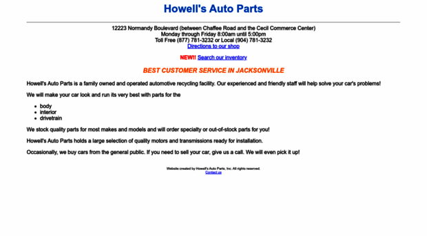 howellsautoparts.com