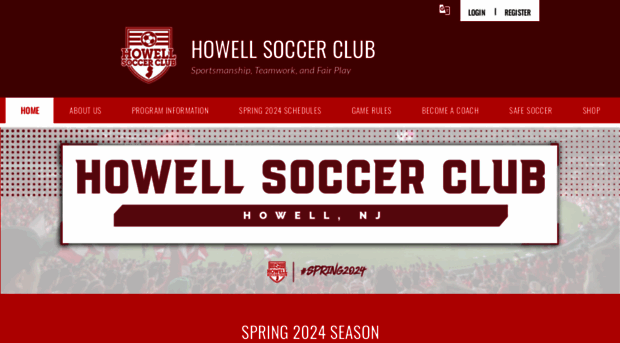 howellsoccerclub.com