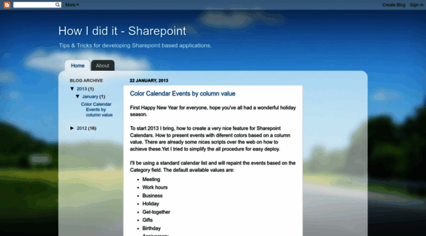 howididit-sharepoint.blogspot.com