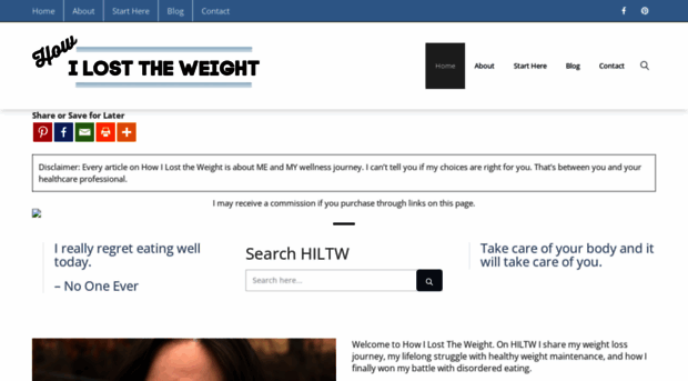 howilosttheweight.com