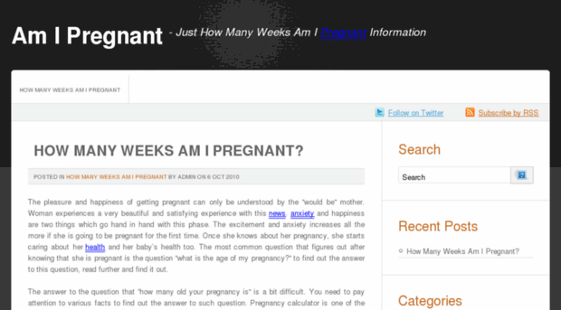 howmanyweeksamipregnant.net