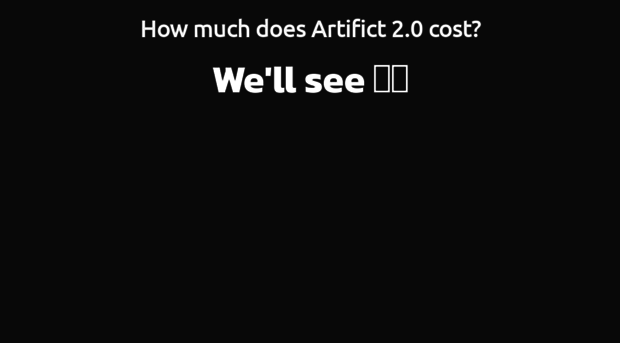 howmuchdoesartifactcost.com