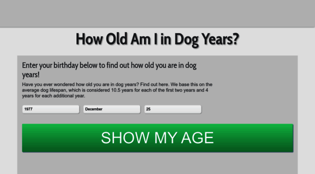 howoldamiindogyears.com