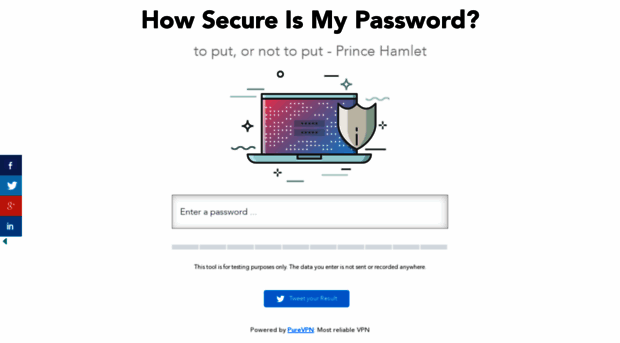 howsecureismypassword.io