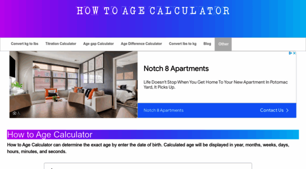 howtoagecalculator.com