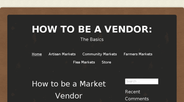 howtobeamarketvendor.com