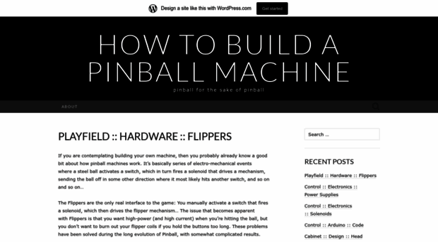 howtobuildapinballmachine.wordpress.com