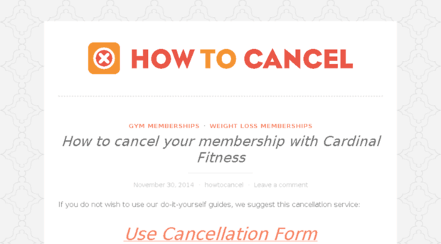 howtocancel.wordpress.com