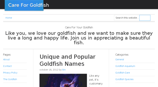 howtocareforgoldfish.com