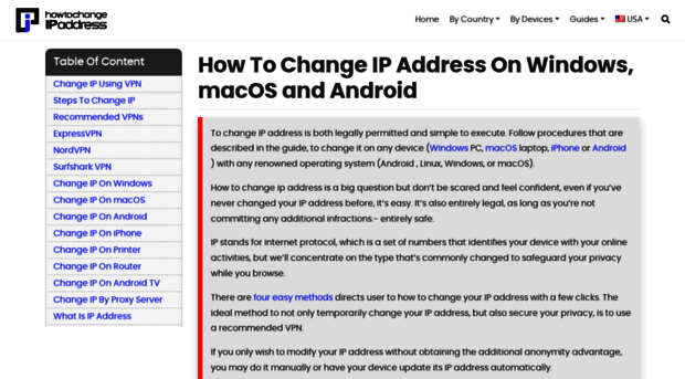 howtochangeipaddress.com