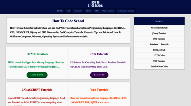 howtocodeschool.com