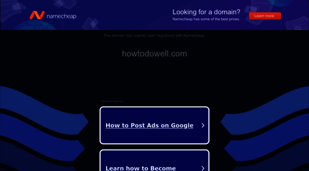 howtodowell.com