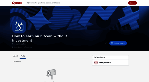 howtoearnonbitcoinwithoutinvestment.quora.com