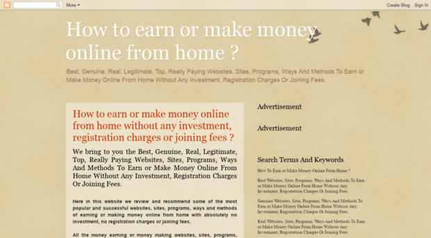 howtoearnormakemoneyonlinefromhome.blogspot.in