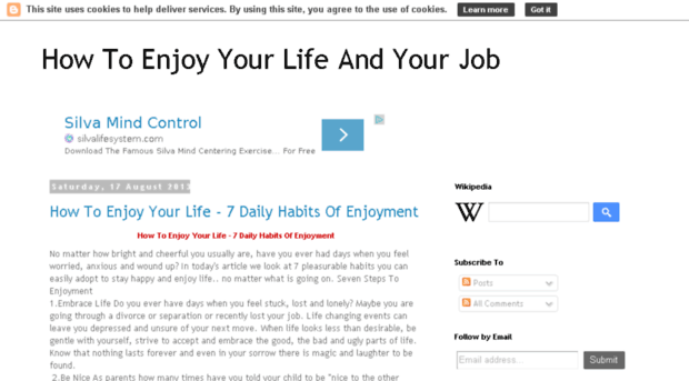 howtoenjoyyourlifeandyourjob.com