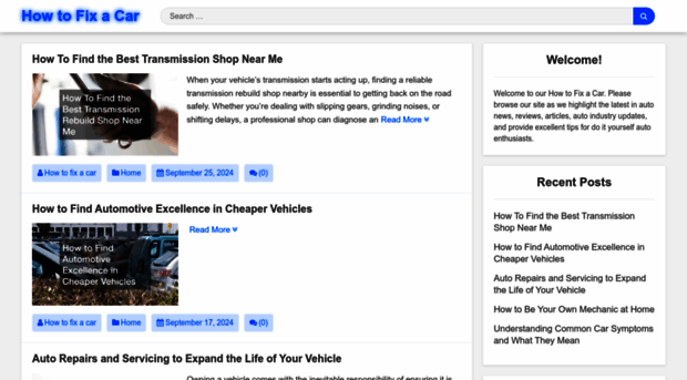 howtofixacar.info