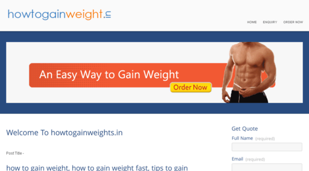 howtogainweights.in