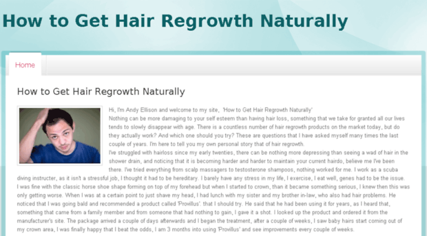 howtogethairregrowthnaturally.webs.com