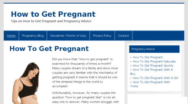 howtogetpregnantadvice.org