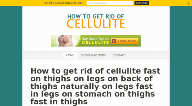 howtogetridofcellulitenow.com