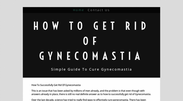 howtogetridofgynecomastia.yolasite.com