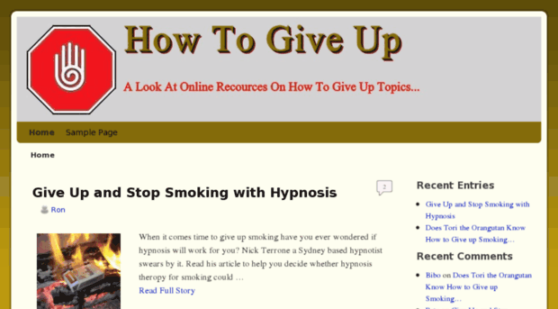 howtogiveup.net