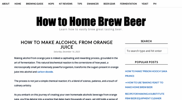 howtohomebrewbeers.com