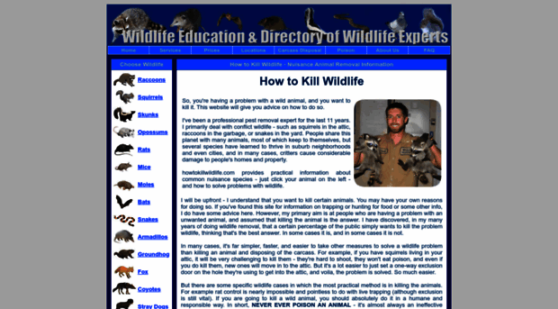 howtokillwildlife.com