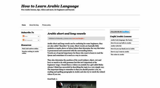 howtolearnarabiclanguage.blogspot.com