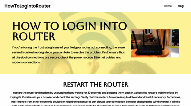 howtologintorouter.net