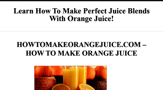 howtomakeorangejuice.com