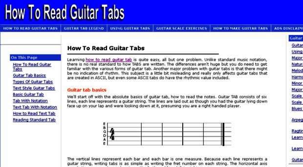 howtoreadguitartabs.net