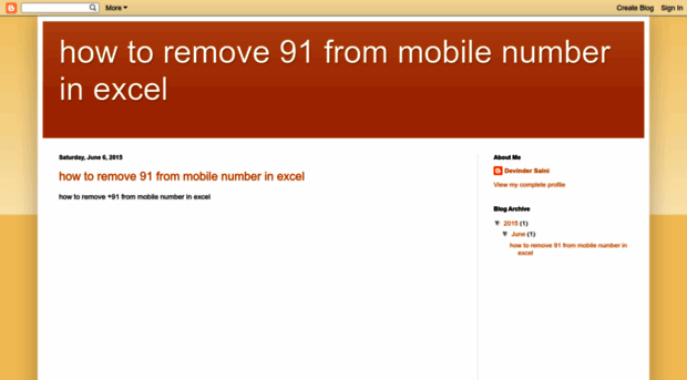 howtoremove91frommobilenumberinexcel.blogspot.com