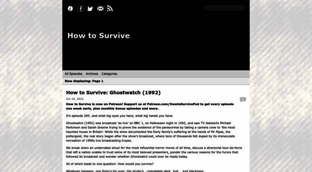 howtosurvive.libsyn.com