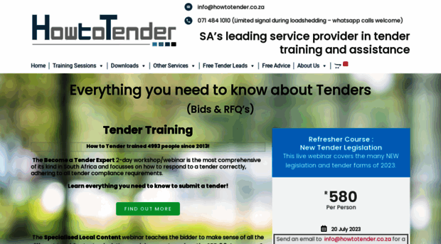 howtotender.co.za