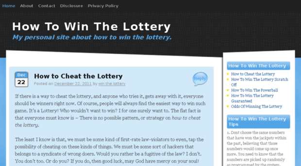 howtowinthelotteryy.com