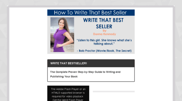 howtowriteabestsellerin21days.com