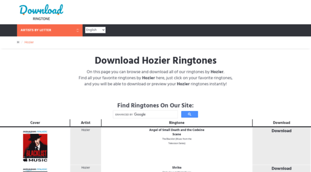 hozier.download-ringtone.com