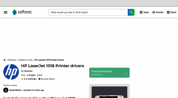 hp-laserjet-1018-printer-drivers.en.softonic.com