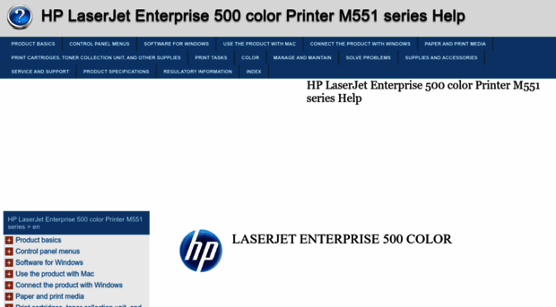 hp-laserjet-enterprise-500-color-printer-m551-series.printerdoc.net