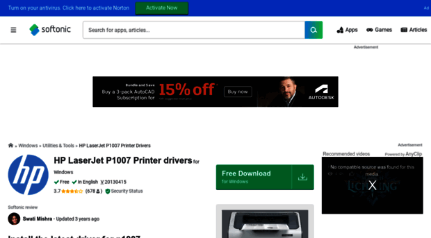 hp-laserjet-p1007-printer-drivers.en.softonic.com