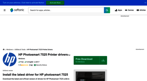 hp-photosmart-7525-printer-drivers.en.softonic.com