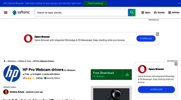 hp-pro-webcam-drivers.en.softonic.com