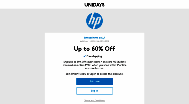 hp.myunidays.com