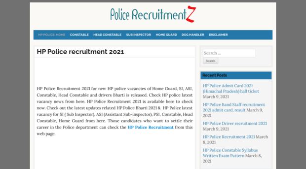 hp.policerecruitmentz.in
