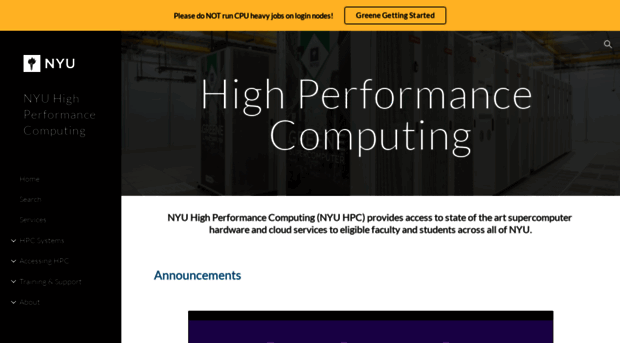 hpc.nyu.edu