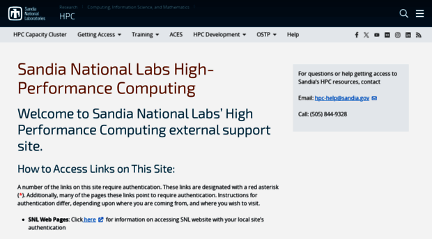 hpc.sandia.gov