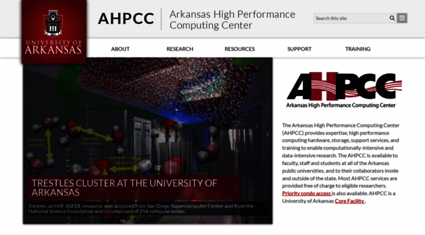 hpc.uark.edu