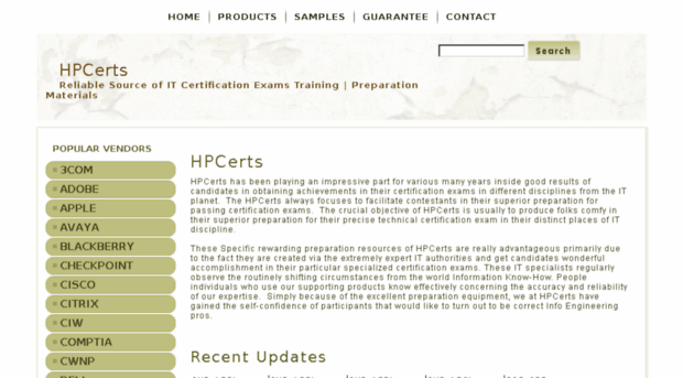 hpcerts.com